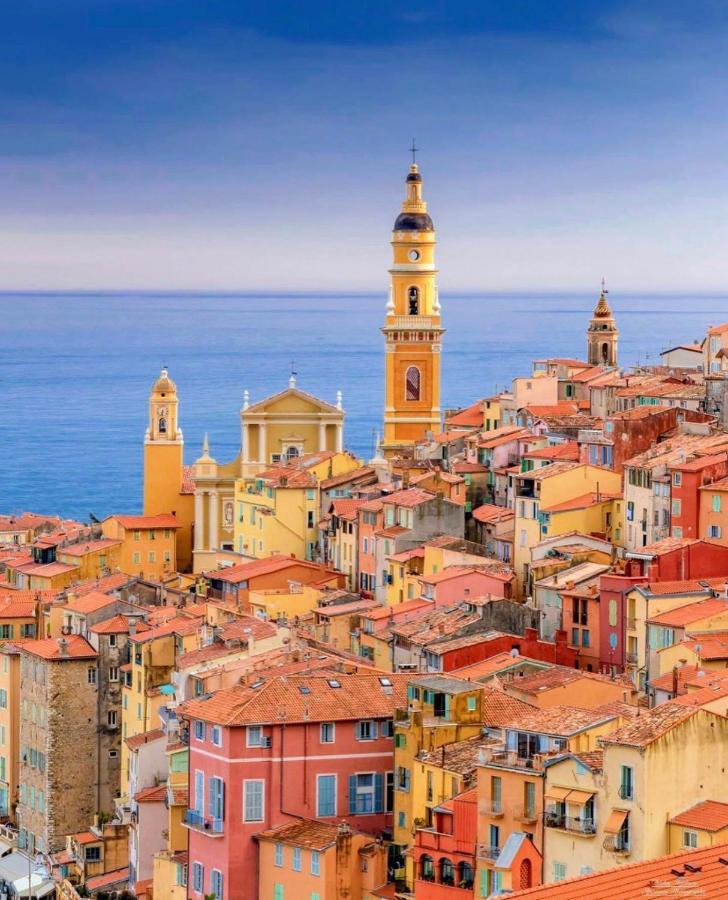 Le Mattoni Apartment Menton Bagian luar foto