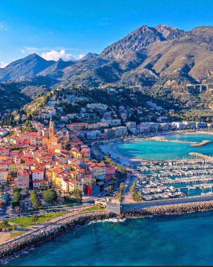 Le Mattoni Apartment Menton Bagian luar foto