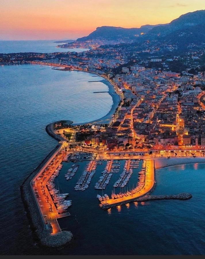 Le Mattoni Apartment Menton Bagian luar foto