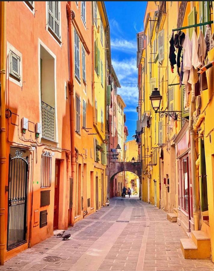 Le Mattoni Apartment Menton Bagian luar foto