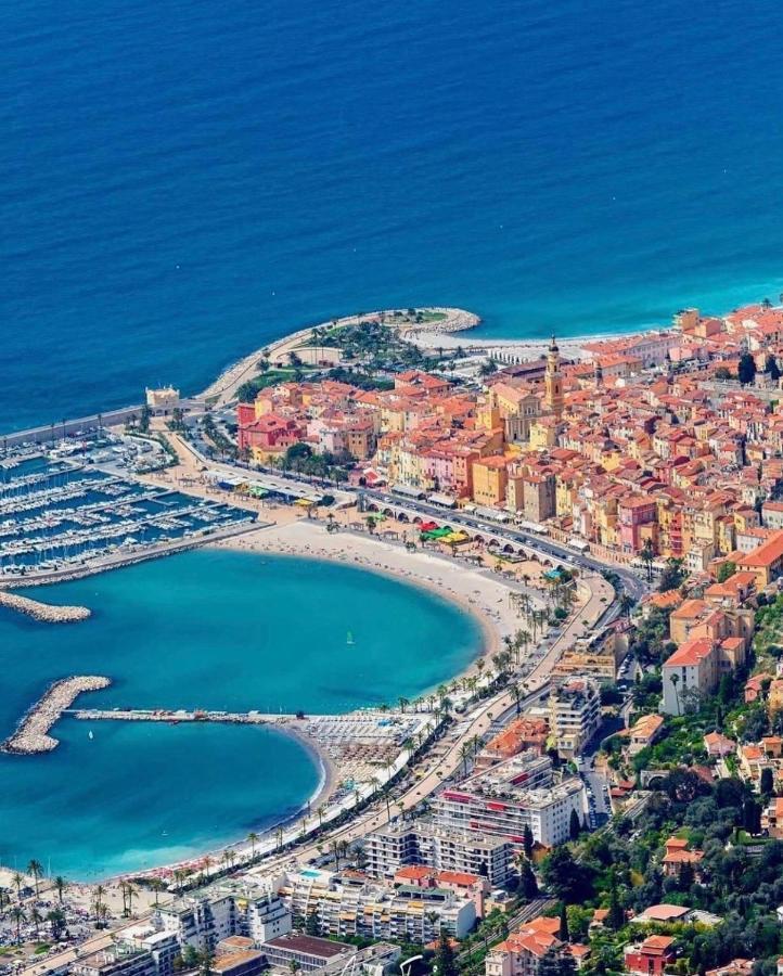 Le Mattoni Apartment Menton Bagian luar foto